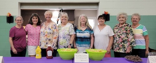 Colleen Riddle Circle VBS Supper Volunteers